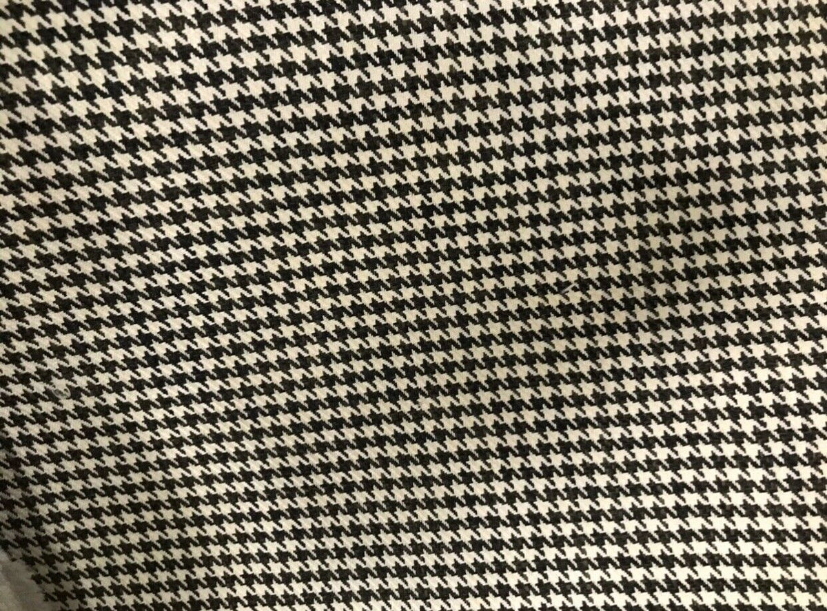 Designer Upholstery Gingham Houndstooth Tweed Fabric- 56” Wide -BTY - Fancy Styles Fabric Pierre Frey Lee Jofa Brunschwig & Fils