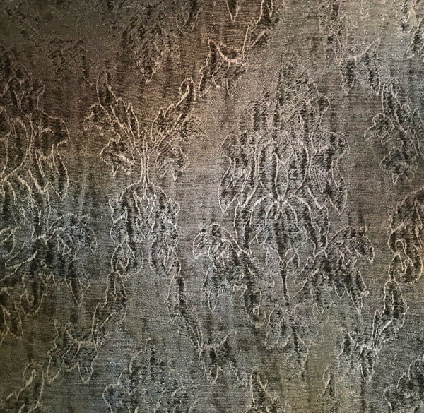 SALE! Designer Velvet Chenille Burnout Fabric - Antique Olive Green - Fancy Styles Fabric Pierre Frey Lee Jofa Brunschwig & Fils