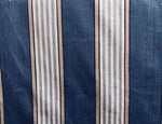 NEW Cotton French Stripes Upholstery Fabric - Heavyweight - Blue - Fancy Styles Fabric Pierre Frey Lee Jofa Brunschwig & Fils
