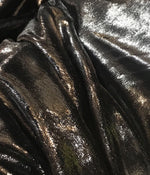 NEW Close-out Designer Silk Lame’ Dress and Blouse Fabric - Black - Fancy Styles Fabric Pierre Frey Lee Jofa Brunschwig & Fils