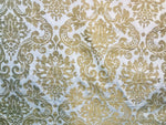 NEW Duchess Dolly Novelty Belgium Designer Imported 100% Linen Damask Fabric Gold - Fancy Styles Fabric Pierre Frey Lee Jofa Brunschwig & Fils