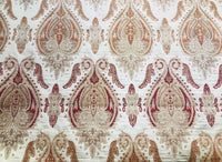 SWATCH Designer Brocade Damask Fabric - Antique Floral - Upholstery - Fancy Styles Fabric Pierre Frey Lee Jofa Brunschwig & Fils