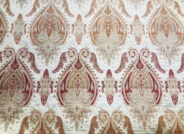 SWATCH Designer Brocade Damask Fabric - Antique Floral - Upholstery - Fancy Styles Fabric Pierre Frey Lee Jofa Brunschwig & Fils