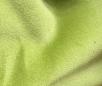 NEW! Prince Fabrielle- Light Weight Cotton Velvet Upholstery Fabric - Soft Electric Like Green - Fancy Styles Fabric Pierre Frey Lee Jofa Brunschwig & Fils