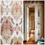 SWATCH Designer Brocade Damask Fabric - Antique Floral - Upholstery - Fancy Styles Fabric Pierre Frey Lee Jofa Brunschwig & Fils