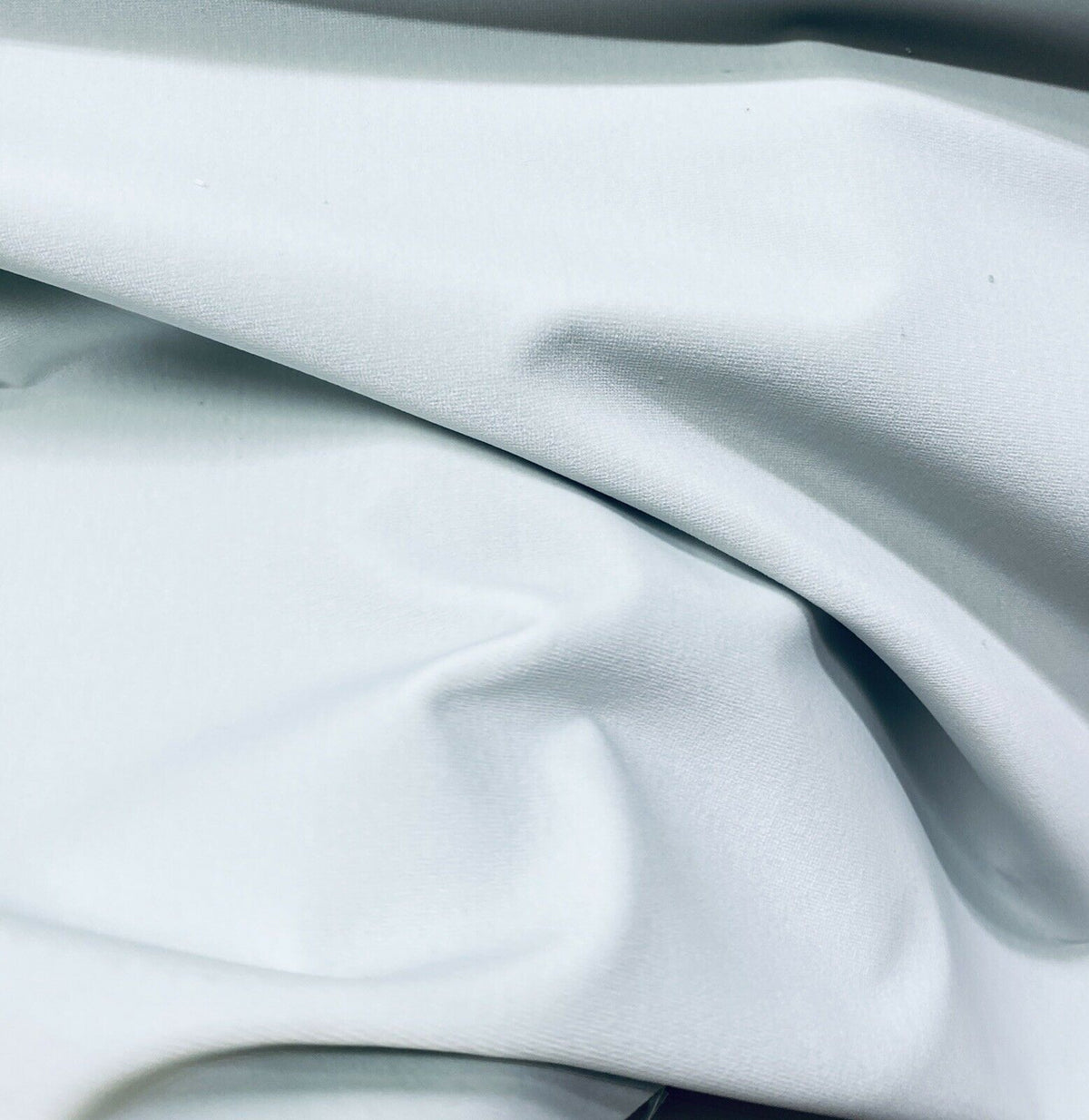 NEW! Prince Oliver- Designer 100% Cotton -Made In Belgium- Upholstery Velvet Fabric - Ice Blue - Fancy Styles Fabric Pierre Frey Lee Jofa Brunschwig & Fils