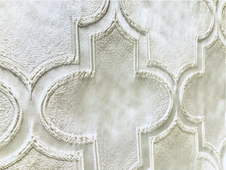 Designer Countess Giovanna Brocade Satin Fabric Interior Design White Cross Upholstery LLPBI0002 - Fancy Styles Fabric Pierre Frey Lee Jofa Brunschwig & Fils
