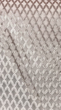SWATCH- Made In Italy Designer Upholstery Burnout Chenille Velvet Fabric Pink - Fancy Styles Fabric Pierre Frey Lee Jofa Brunschwig & Fils