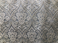 Designer Brocade Satin Fabric Interior Design- Light Silvery Blue- Upholstery - Fancy Styles Fabric Pierre Frey Lee Jofa