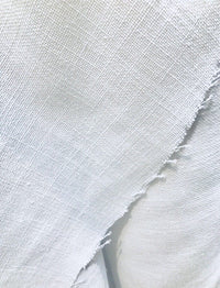 NEW! Upholstery Weight Linen Woven Fabric - White - Fancy Styles Fabric Boutique