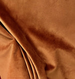 NEW Designer Burnt Orange Velvet Upholstery And Drapery Fabric - Fancy Styles Fabric Pierre Frey Lee Jofa Brunschwig & Fils