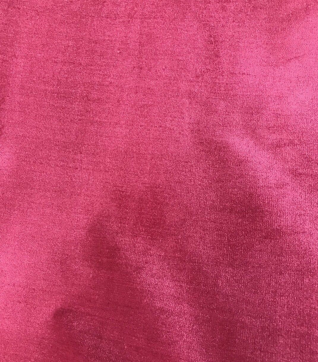 Designer Heavy Weight Upholstery Velvet Fabric- Fuchsia Pink- Sold By The Yard - Fancy Styles Fabric Pierre Frey Lee Jofa