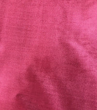 Designer Heavy Weight Upholstery Velvet Fabric- Fuchsia Pink- Sold By The Yard - Fancy Styles Fabric Pierre Frey Lee Jofa
