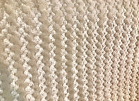 Designer Luxury Faux Fur Plush Fabric- Beige And Shell- Sold By The Yard - Fancy Styles Fabric Pierre Frey Lee Jofa Brunschwig & Fils