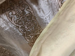 Designer Rayon Embroidered Velvet Fabric By the yard- Pale Pink - Fancy Styles Fabric Pierre Frey Lee Jofa Brunschwig & Fils
