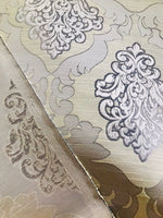 NEW Duchess Camille Designer Burnout Damask Satin Upholstery Fabric- Lavender Purple BTY - Fancy Styles Fabric Pierre Frey Lee Jofa Brunschwig & Fils