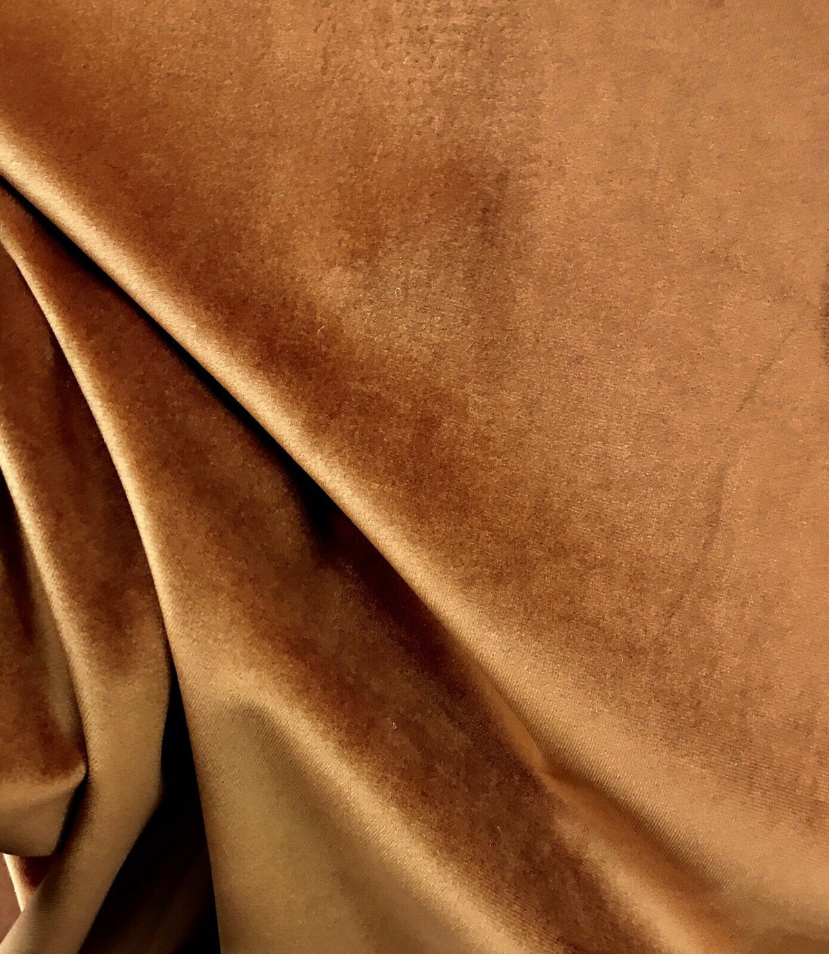 NEW Designer Burnt Orange Velvet Upholstery And Drapery Fabric - Fancy Styles Fabric Pierre Frey Lee Jofa Brunschwig & Fils