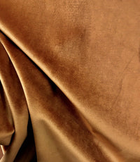 NEW Designer Burnt Orange Velvet Upholstery And Drapery Fabric - Fancy Styles Fabric Pierre Frey Lee Jofa Brunschwig & Fils