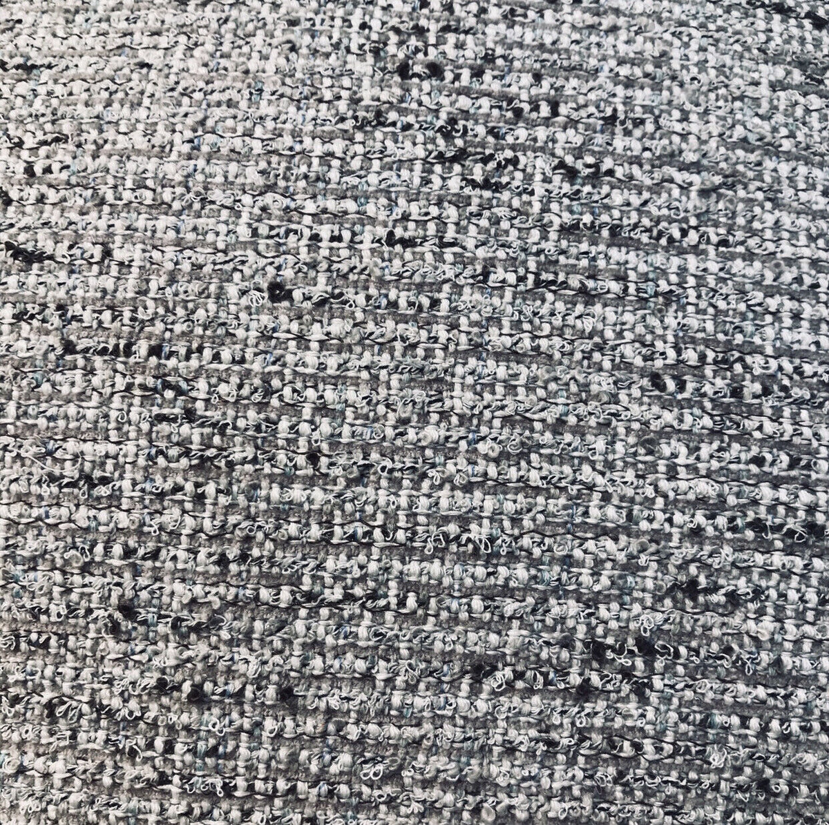 Designer Upholstery Heavyweight Tweed Fabric- Grey Melange- Sold By The Yard - Fancy Styles Fabric Pierre Frey Lee Jofa Brunschwig & Fils