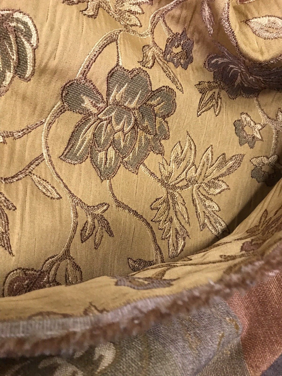 NEW Designer Jacquard Brocade Damask Upholstery Fabric- Mustard Yellow - Fancy Styles Fabric Boutique