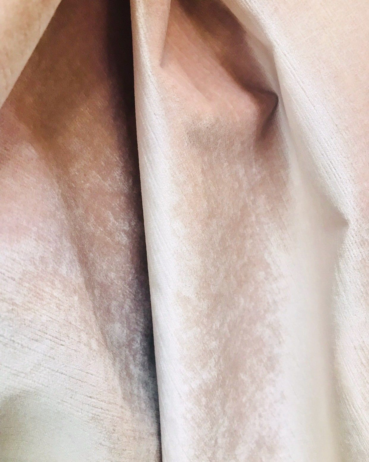 NEW! Designer Upholstery Velvet Fabric With Antique Sheen - Ballet Pink - Fancy Styles Fabric Pierre Frey Lee Jofa Brunschwig & Fils