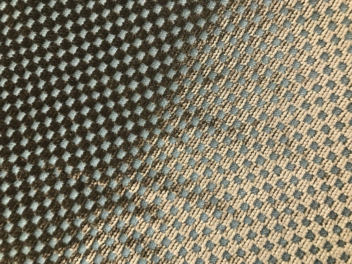 NEW Novelty Made In Italy Upholstery Velvet Fabric Antique Teal Bronze Venetian - Fancy Styles Fabric Boutique