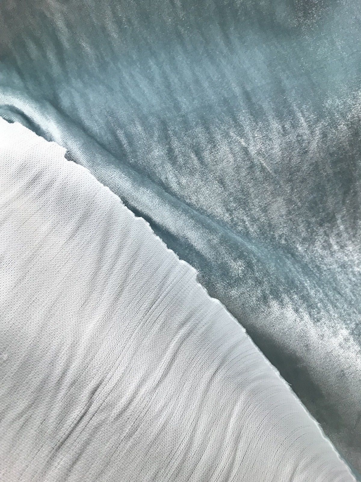 NEW! Designer Lined Silk Rayon Drapery Velvet Fabric By the yard- Aqua Turquoise - Fancy Styles Fabric Pierre Frey Lee Jofa Brunschwig & Fils