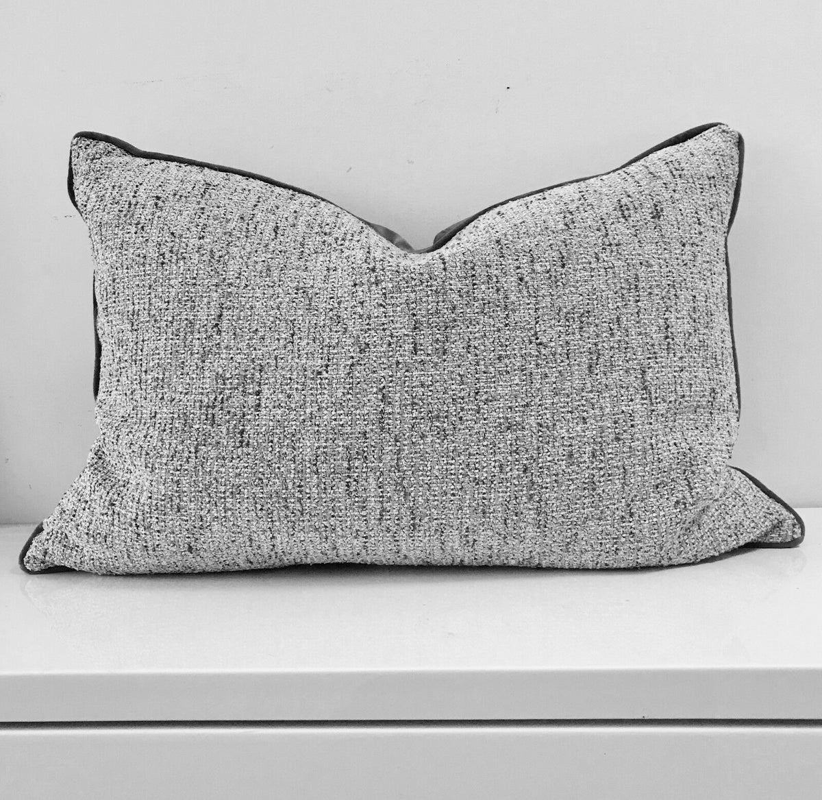 Designer Upholstery Heavyweight Tweed Fabric- Grey Melange- Sold By The Yard - Fancy Styles Fabric Pierre Frey Lee Jofa Brunschwig & Fils