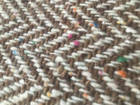 Lady Paige Novelty Designer Wool Oversized Herringbone Chevron Pattern Tweed Fabric - Camel - Fancy Styles Fabric Pierre Frey Lee Jofa Brunschwig & Fils