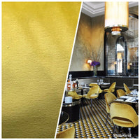 SWATCH 4” x 7” Sample -Heavy Weight Velvet Upholstery Fabric - Soft- Yellow - Fancy Styles Fabric Pierre Frey Lee Jofa Brunschwig & Fils