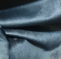 NEW! Princess Gretchen Designer Antique Inspired Velvet Fabric - Peacock Blue - Upholstery - Fancy Styles Fabric Pierre Frey Lee Jofa Brunschwig & Fils