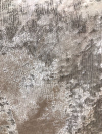 Designer Italian Crushed Velvet Chenille Upholstery Fabric - Silver Gray - Fancy Styles Fabric Pierre Frey Lee Jofa Brunschwig & Fils