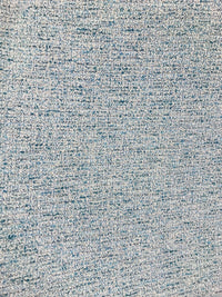 Back In Stock! Designer Upholstery Heavyweight Tweed Fabric- Aqua Blue- Sold By The Yard - Fancy Styles Fabric Pierre Frey Lee Jofa Brunschwig & Fils