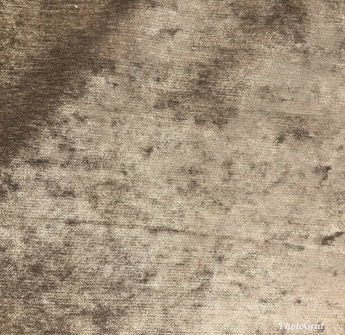 Designer Velvet Upholstery Decorating Fabric - Dark Taupe- By The Yard - Fancy Styles Fabric Pierre Frey Lee Jofa Brunschwig & Fils