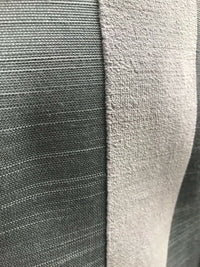 NEW Lady Adriana Designer Velvet Striped Drapery & Upholstery Fabric - Gray BTY - Fancy Styles Fabric Pierre Frey Lee Jofa Brunschwig & Fils