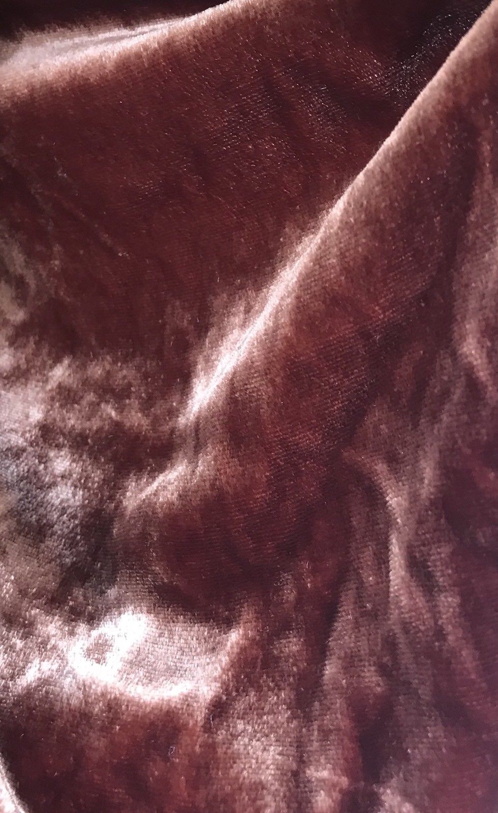 Close-Out Designer Runway Silk Rayon Velvet - Antique Rose- By the yard - Fancy Styles Fabric Pierre Frey Lee Jofa