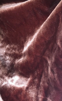 Close-Out Designer Runway Silk Rayon Velvet - Antique Rose- By the yard - Fancy Styles Fabric Pierre Frey Lee Jofa