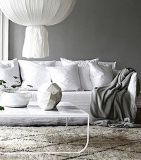 NEW! Upholstery Weight Linen Woven Fabric - White - Fancy Styles Fabric Boutique