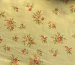 NEW Decorating 100% Linen Fabric - French Floral Country Yellow - Fancy Styles Fabric Pierre Frey Lee Jofa Brunschwig & Fils
