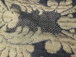 SALE! 100% Silk Taffeta Damask Brocade Drapery Fabric - Gold Black-By The Yard - Fancy Styles Fabric Boutique