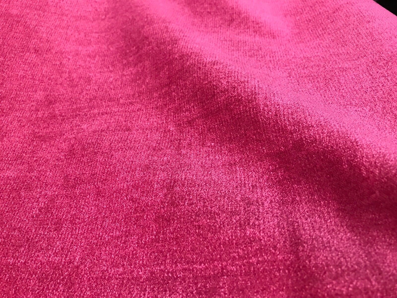 Designer Heavy Weight Upholstery Velvet Fabric- Fuchsia Pink- Sold By ...