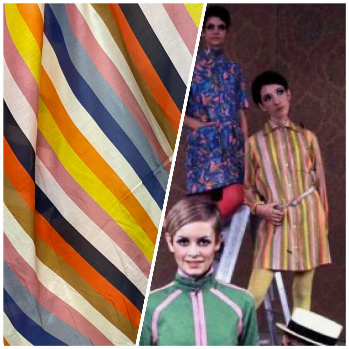 NEW! Designer Silk Cotton Gauze Woven Fabric -Stripes - Fancy Styles Fabric Pierre Frey Lee Jofa Brunschwig & Fils