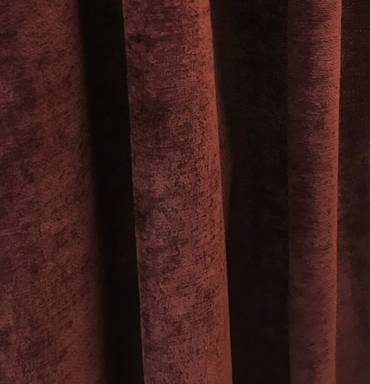 NEW! Designer Super Thick And Soft Chenille Velvet Fabric - Borolo Wine Red BTY - Fancy Styles Fabric Pierre Frey Lee Jofa Brunschwig & Fils