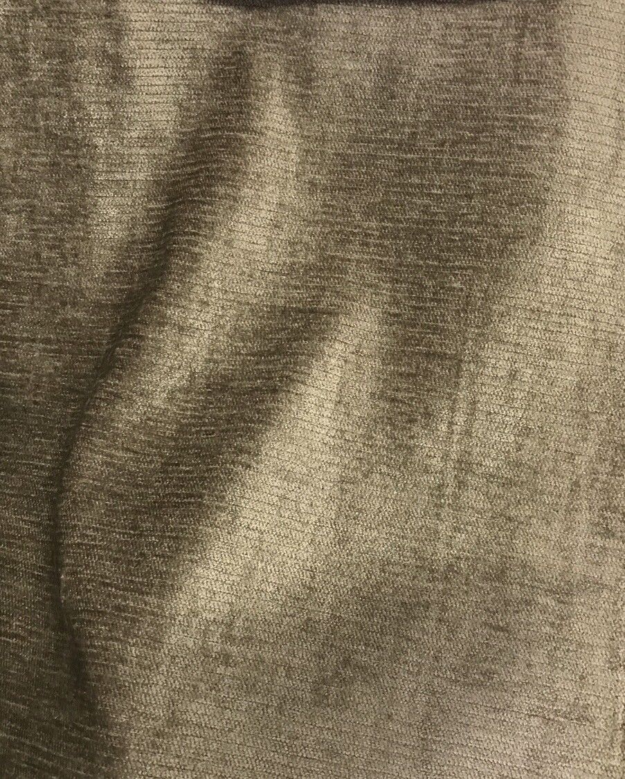 SALE! Designer Velvet Chenille Fabric - Olive Taupe - Upholstery - Fancy Styles Fabric Pierre Frey Lee Jofa Brunschwig & Fils