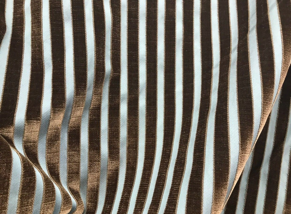 Made In Italy Burnout Damask Chenille Velvet Fabric Stripes - Upholstery - Fancy Styles Fabric Pierre Frey Lee Jofa Brunschwig & Fils