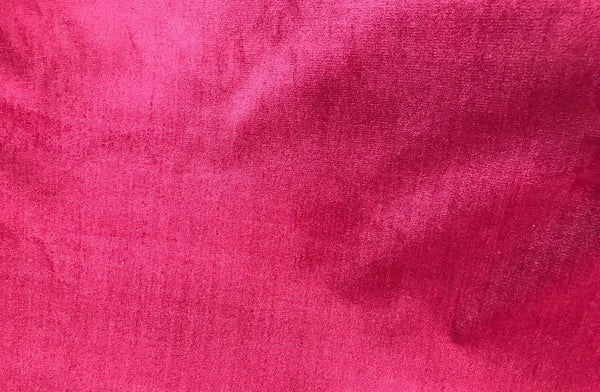 Designer Heavy Weight Upholstery Velvet Fabric- Fuchsia Pink- Sold By The Yard - Fancy Styles Fabric Pierre Frey Lee Jofa