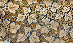 NEW Novelty Made In Italy Burnout Chenille Velvet Fabric - Leaves- Upholstery - Fancy Styles Fabric Boutique