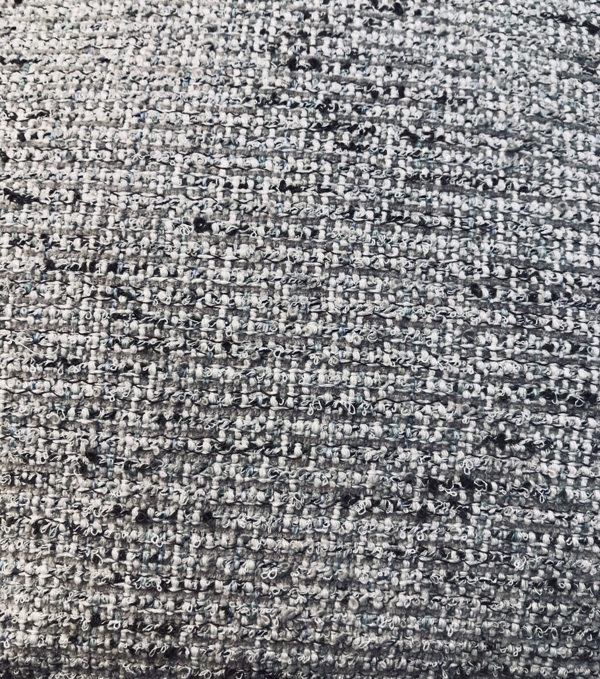 Designer Upholstery Heavyweight Tweed Fabric- Grey Melange- Sold By The Yard - Fancy Styles Fabric Pierre Frey Lee Jofa Brunschwig & Fils