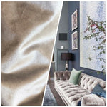 Prince Calvin Designer Velvet Upholstery & Drapery Fabric -Light Taupe Grey- By The Yard - Fancy Styles Fabric Pierre Frey Lee Jofa Brunschwig & Fils