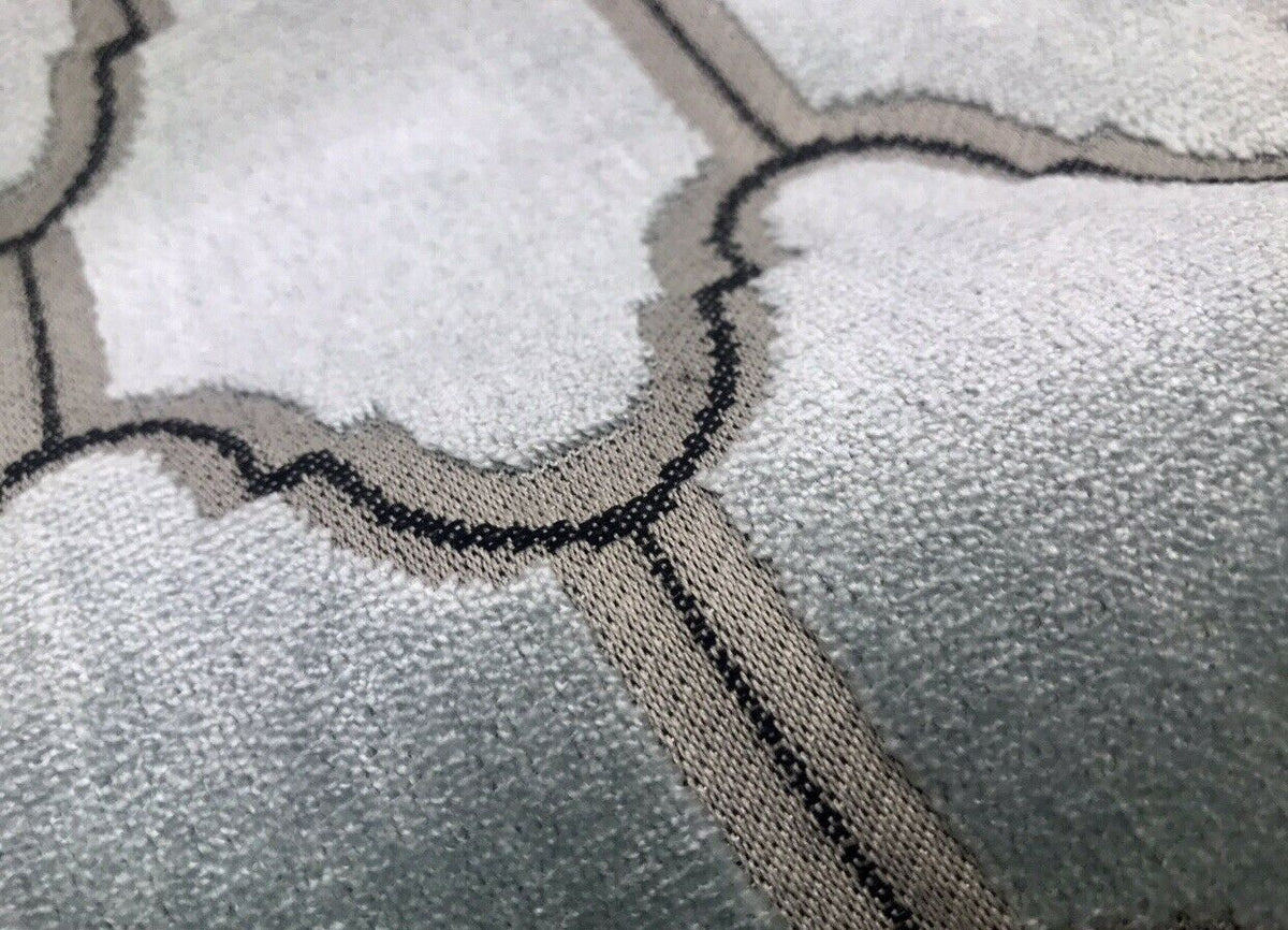 NEW! Novelty Italian Burnout Geometric Velvet Fabric - Upholstery- French Light Blue - Fancy Styles Fabric Pierre Frey Lee Jofa Brunschwig & Fils